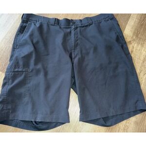 Crown & Ivy Pro Series‎ Golf Shorts Mens Size 40 Black Cargo Pockets